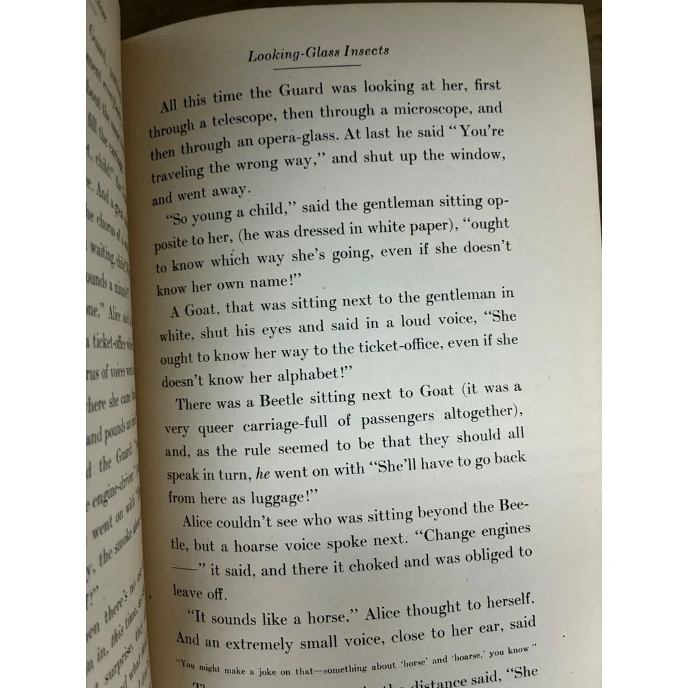 VTG 1946 Through the Looking Glass Lewis Carroll